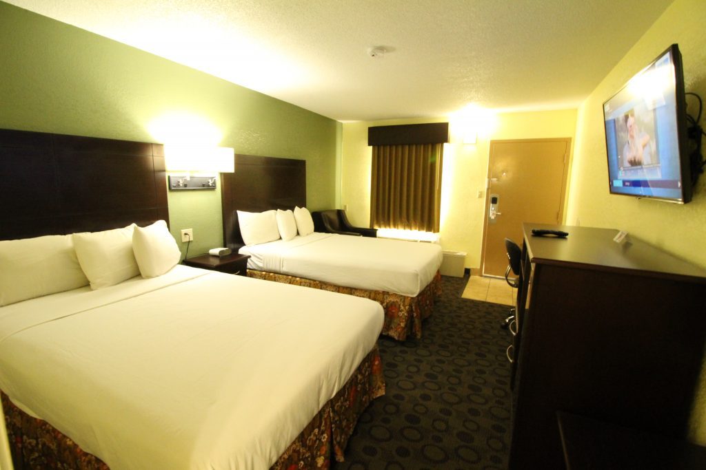 Two queen bed room at Regency Inn & Suites